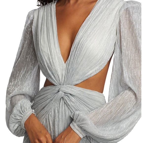 PatBO Dresses & Skirts - PatBO Metallic Maxi Dress